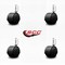 Service Caster 2'' Floor Safe Black Hooded Twin Wheel Caster 5/16 Threaded Stem, 4PK SCC-TS02S50D-NYU-FB-5161810-4 - alternate 4